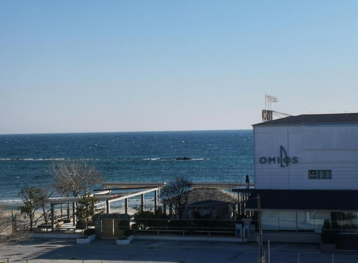 Cozy Sea View Apartment In Paralia Eksteriør billede