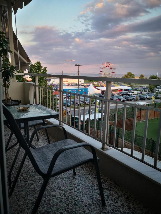 Cozy Sea View Apartment In Paralia Eksteriør billede