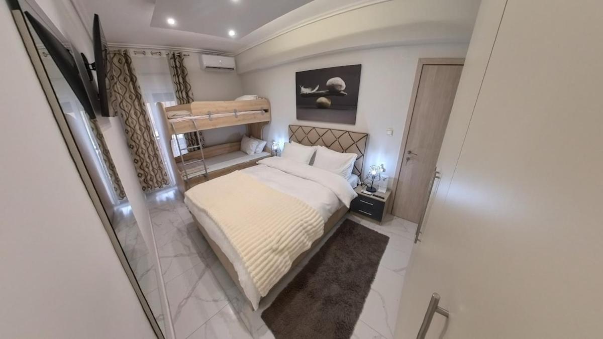 Cozy Sea View Apartment In Paralia Eksteriør billede