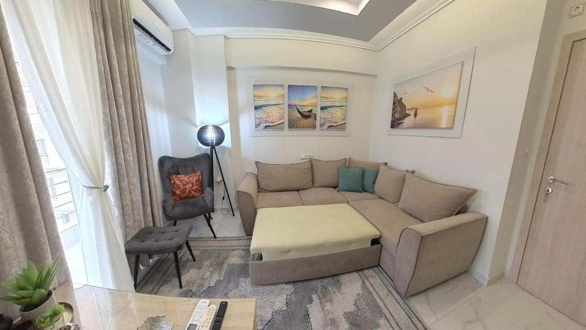 Cozy Sea View Apartment In Paralia Eksteriør billede