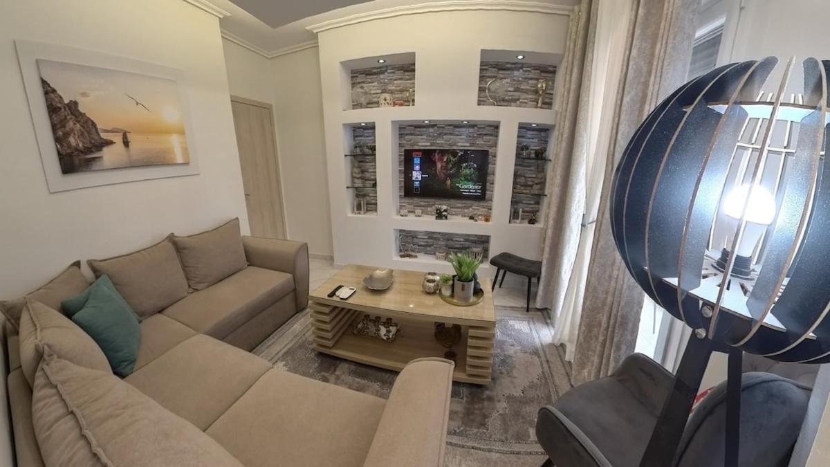 Cozy Sea View Apartment In Paralia Eksteriør billede