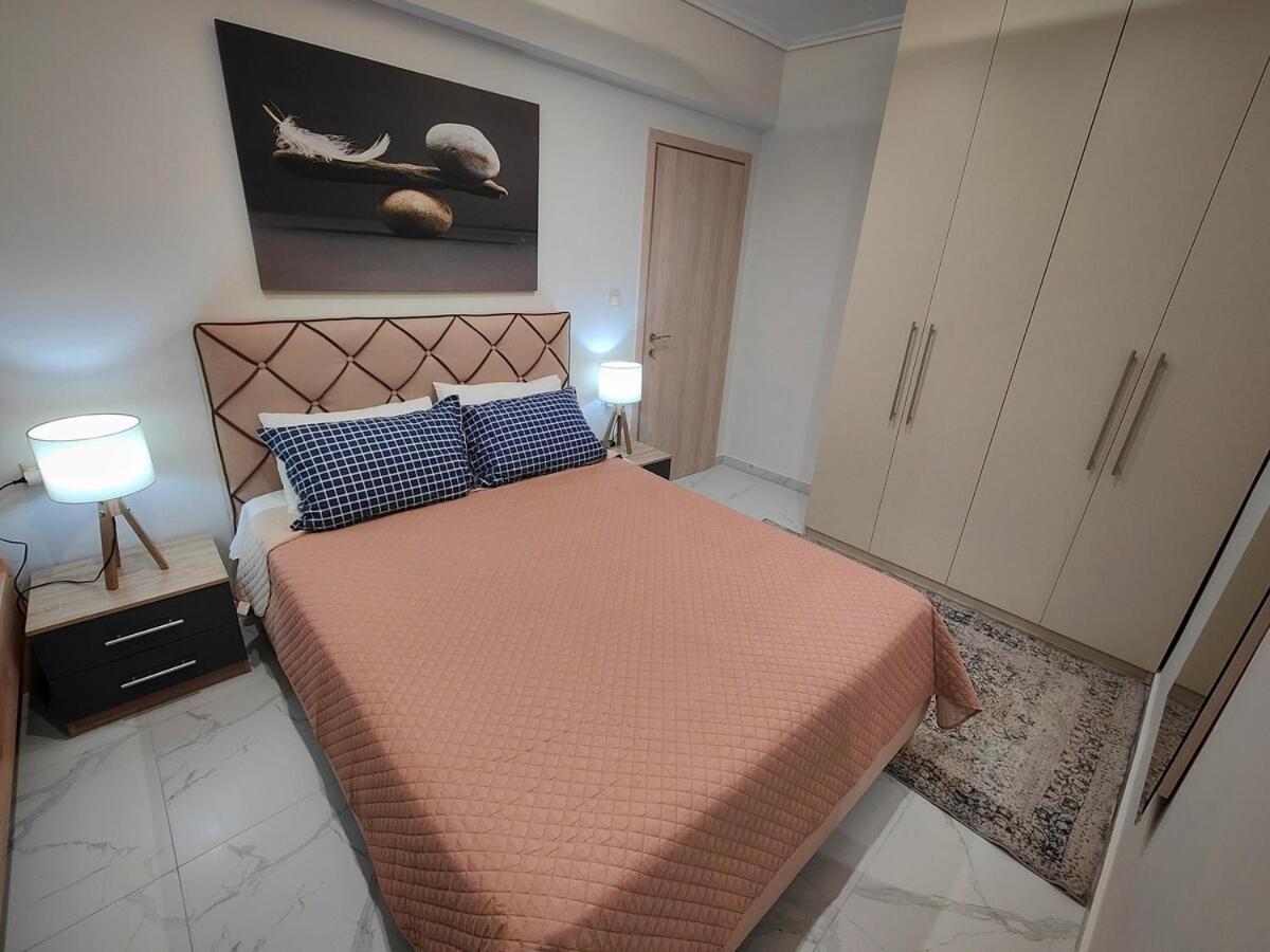 Cozy Sea View Apartment In Paralia Eksteriør billede